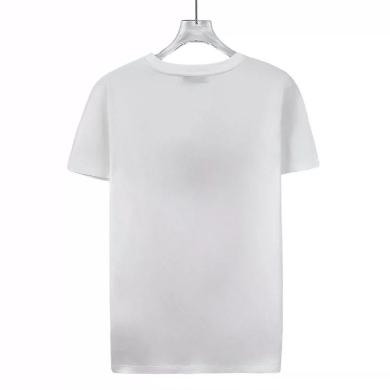 Max Mara Maxmara White Floral Embroidered Cotton T-Shirt Size US M / EU 48-50 / 2 - 2 Thumbnail