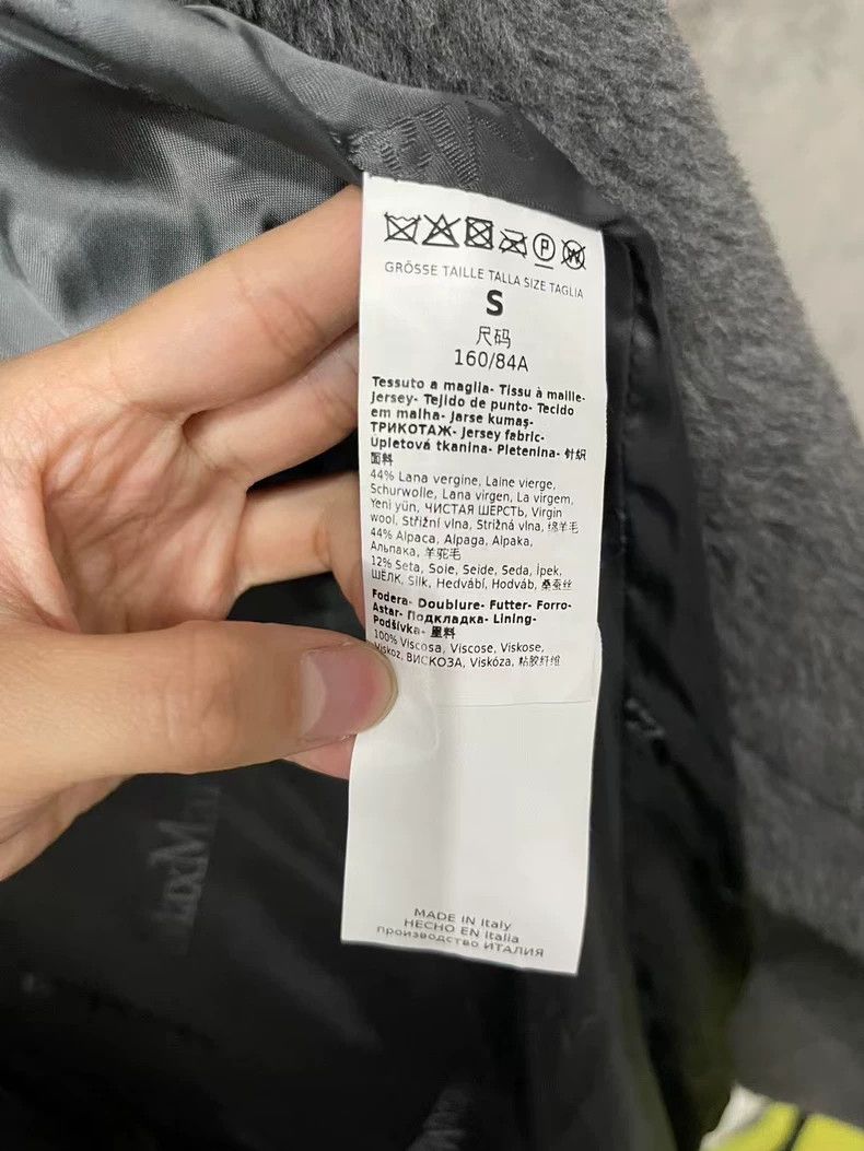 Max Mara MaxMara Teddy Grey Coat for Stylish Outfits Size S / US 4 / IT 40 - 6 Thumbnail