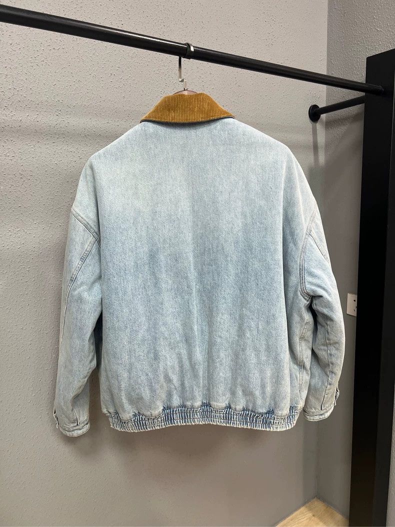Celine MiuMiu Denim Jacket with Corduroy Collar Size US L / EU 52-54 / 3 - 2 Thumbnail