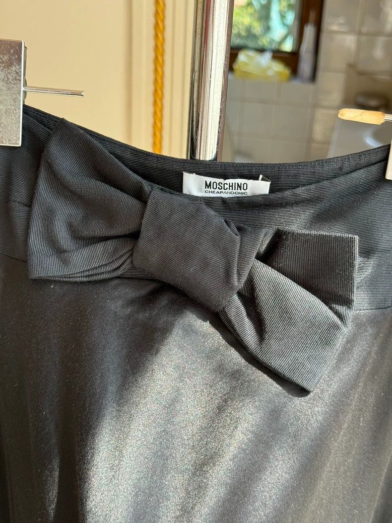 Maison Margiela Black Moschino Bow Skirt XS for Summer Size US 26 / EU 42 - 3 Thumbnail