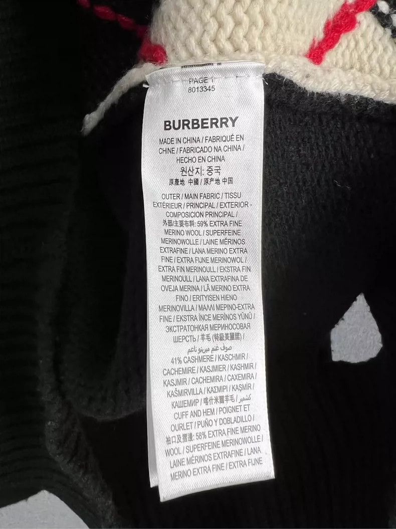 Burberry Burberry Argyle Pattern Cardigan Sweater-yf Size US M / EU 48-50 / 2 - 4 Thumbnail