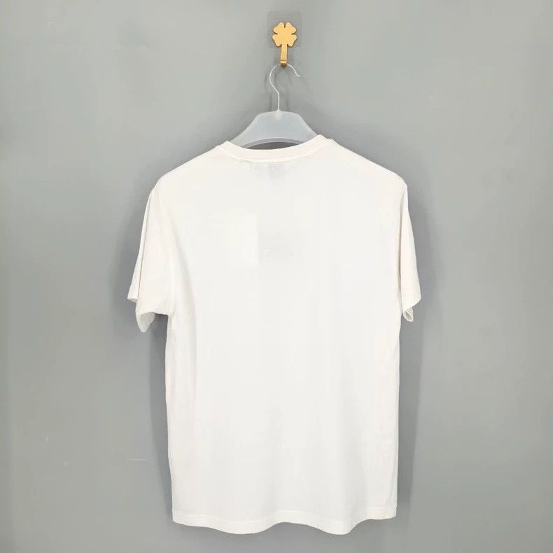 Yves Saint Laurent Burberry London England White T-Shirt-yf Size US M / EU 48-50 / 2 - 2 Thumbnail