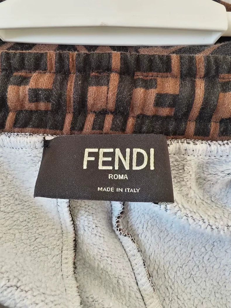 Fendi Fendi Double F Printed Sweatpants-yf Size US 44 / EU 60 - 3 Thumbnail