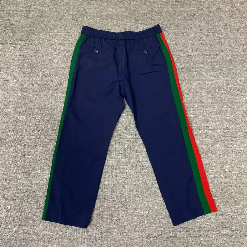 Gucci Gucci Red Green Stripe Casual Pants-yf Size US 44 / EU 60 - 2 Thumbnail
