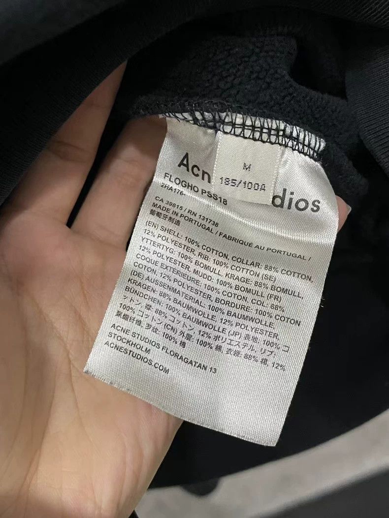Acne Long Sleeve Hoodie-yf