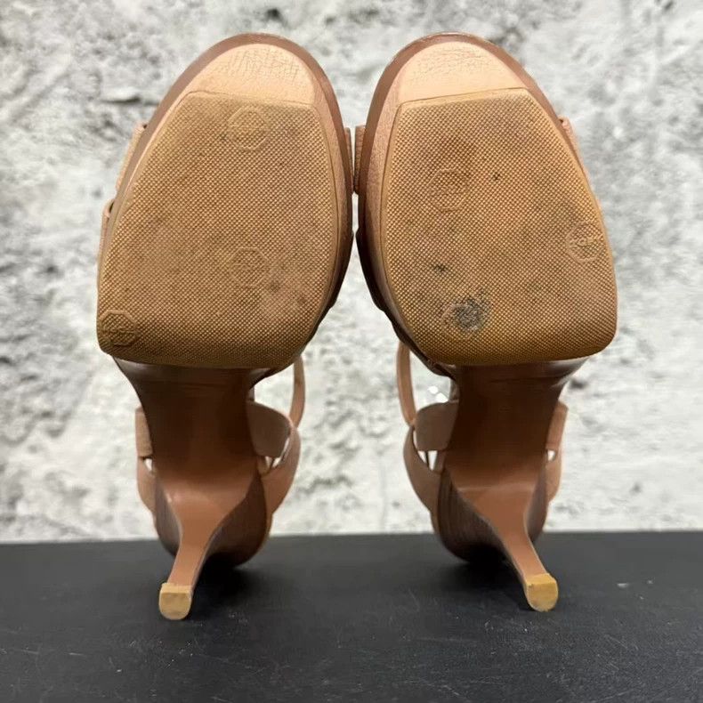 Saint Laurent Paris Saint Laurent High Heel Sandals Size 36-yf Size US 6 / IT 36 - 7 Thumbnail