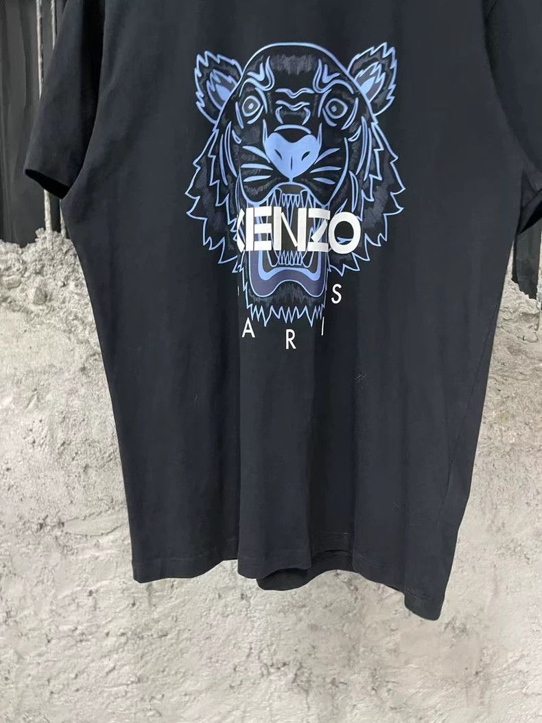 Kenzo Kenzo Short Sleeve Black T-Shirt with Tiger-yf Size US M / EU 48-50 / 2 - 4 Thumbnail