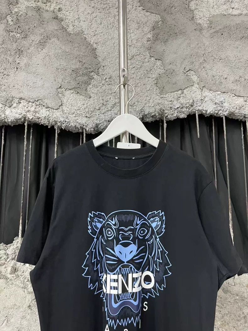 Kenzo Kenzo Short Sleeve Black T-Shirt with Tiger-yf Size US M / EU 48-50 / 2 - 3 Thumbnail