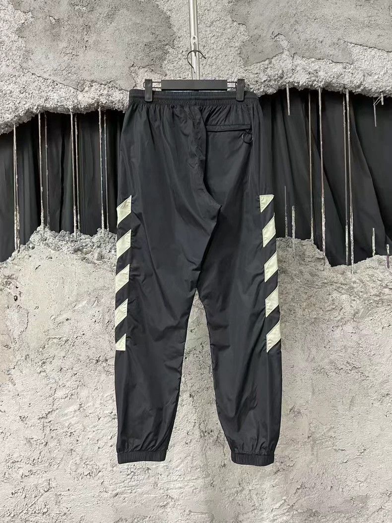 Off-White Off White Long Pants with Stripes-yf Size US 32 / EU 48 - 2 Thumbnail