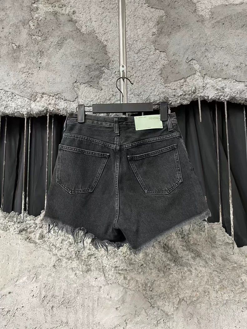 1017 ALYX 9SM Off White Denim Shorts Size 25-yf Size 24" / US 00 / IT 34 - 2 Thumbnail