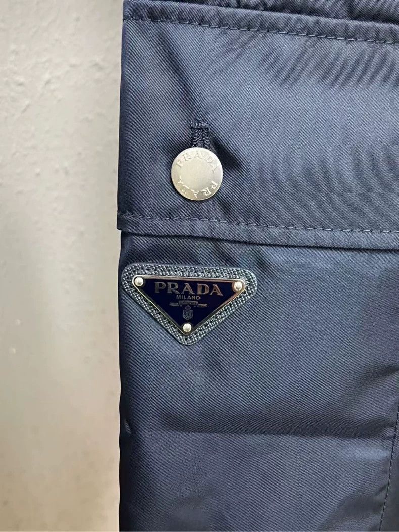 Prada Prada Black Recycled Nylon Cargo Pants-yf Size US 44 / EU 60 - 3 Thumbnail