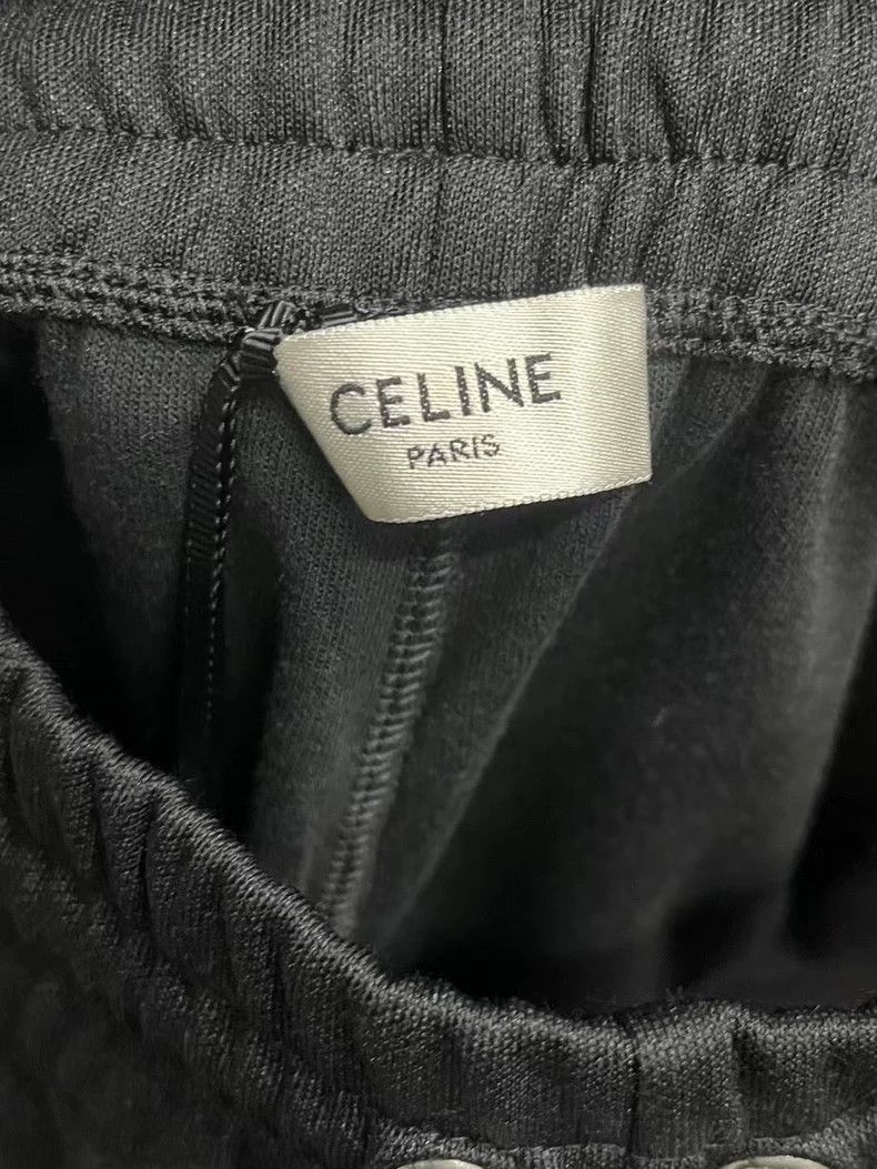 Celine Celine Black and White Wide Leg Pants-yf Size US 32 / EU 48 - 6 Thumbnail