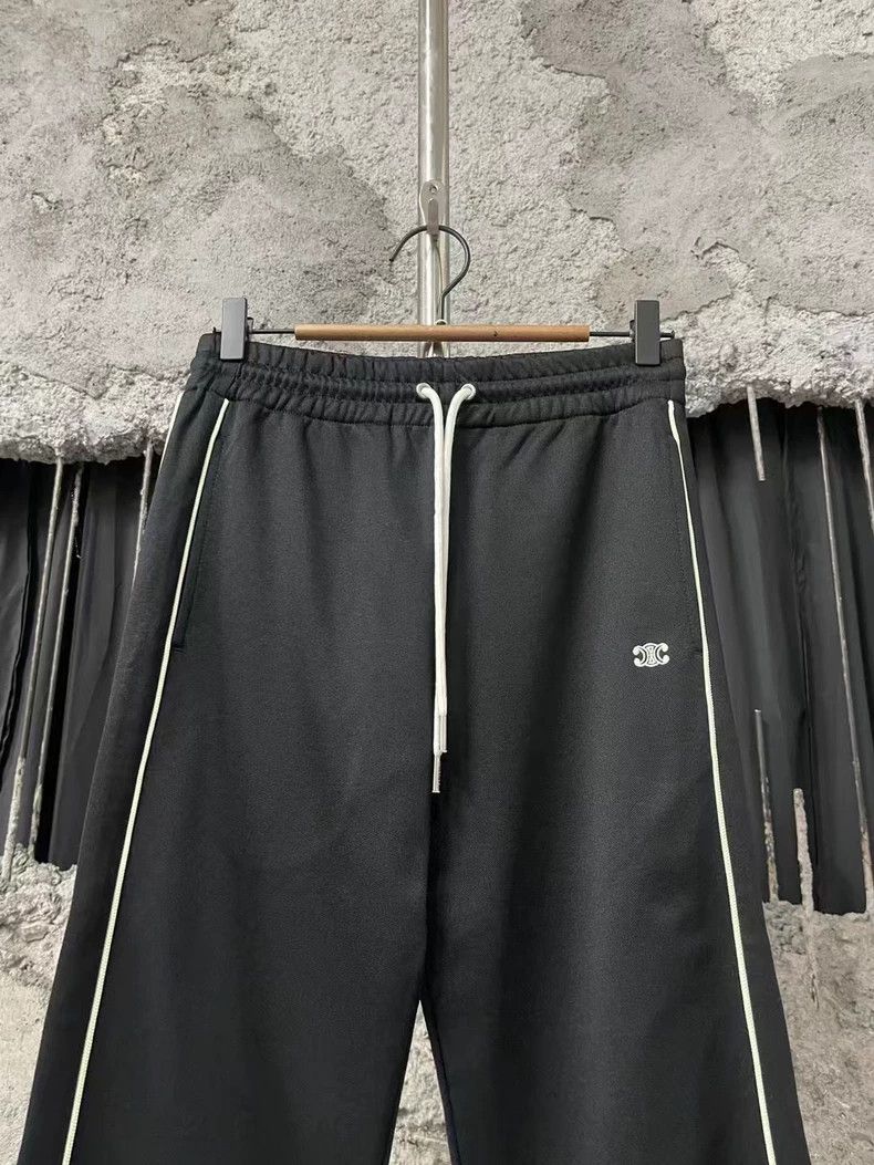 Celine Celine Black and White Wide Leg Pants-yf Size US 32 / EU 48 - 3 Thumbnail