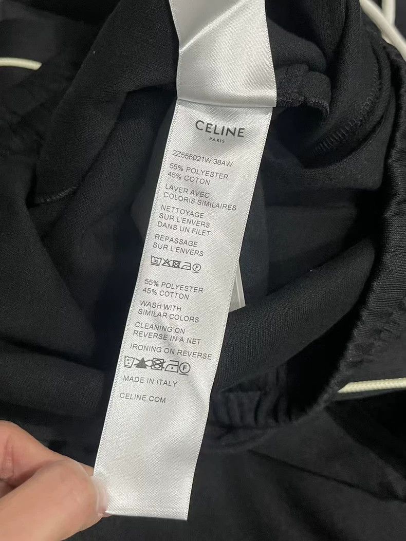 Celine Celine Black and White Wide Leg Pants-yf Size US 32 / EU 48 - 7 Thumbnail
