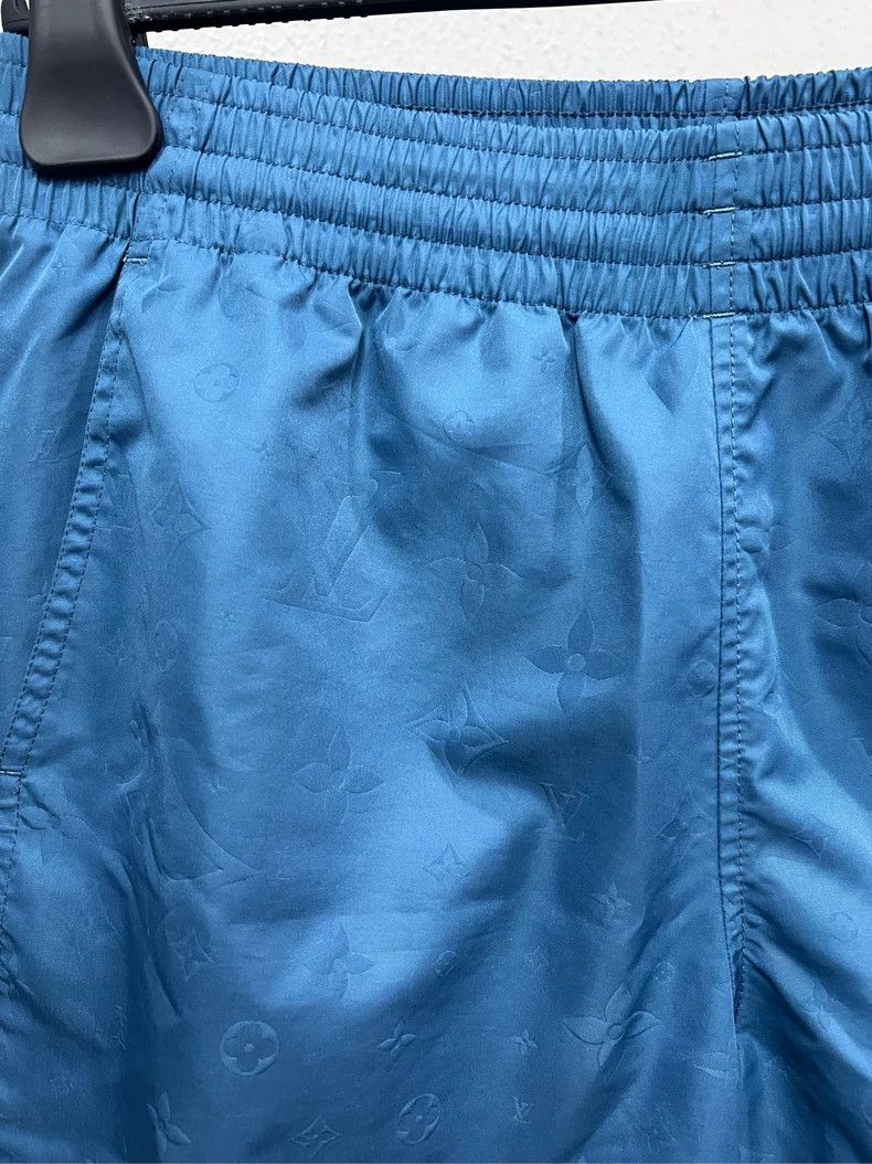 Louis Vuitton Louis Vuitton Blue Patterned Beach Shorts-yf Size US 28 / EU 44 - 3 Thumbnail