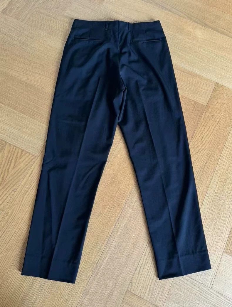 Dior Dior Black Wool Casual Trousers-yf Size US 44 / EU 60 - 2 Thumbnail
