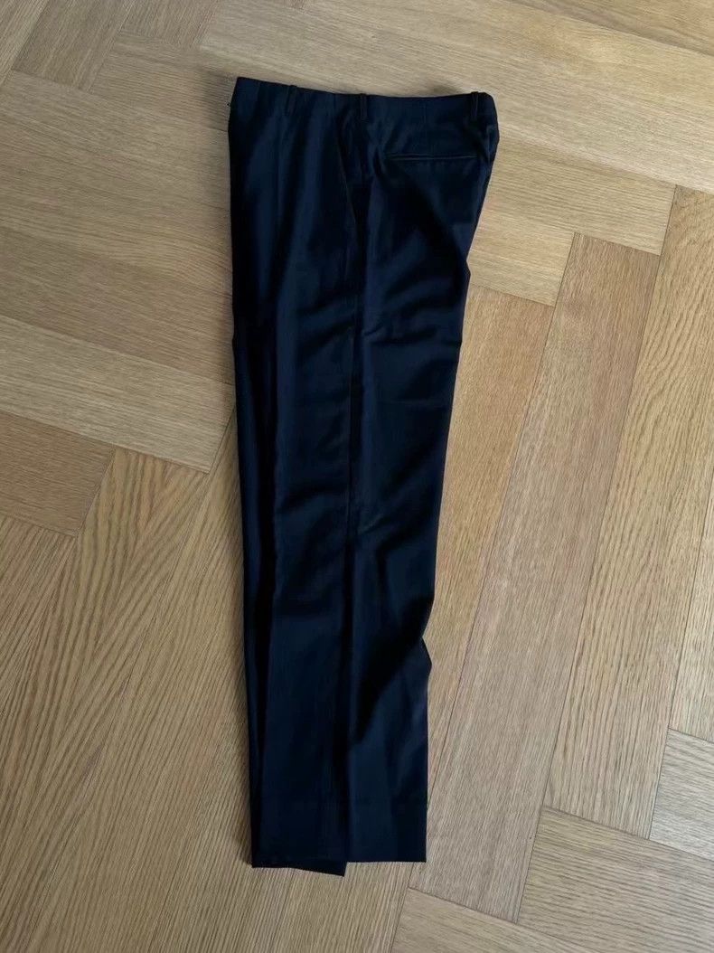 Dior Dior Black Wool Casual Trousers-yf Size US 44 / EU 60 - 3 Thumbnail