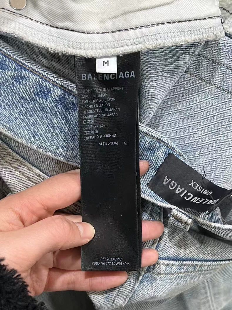 Balenciaga Balenciaga Baggy Washed Denim Pants-yf Size US 32 / EU 48 - 5 Thumbnail
