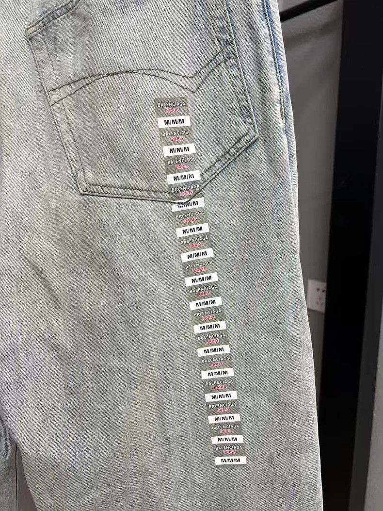 Balenciaga Balenciaga Baggy Washed Denim Pants-yf Size US 32 / EU 48 - 3 Thumbnail