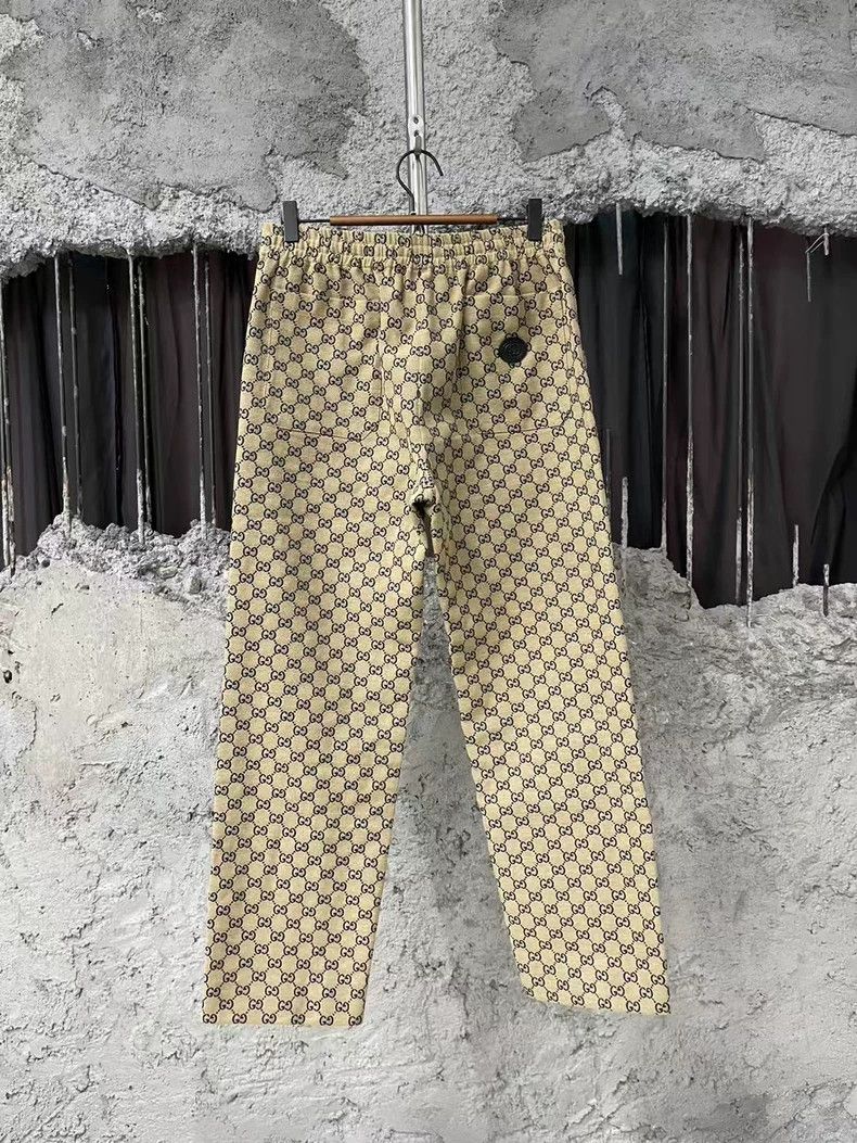Gucci Gucci Khaki Print Casual Trousers-yf Size US 44 / EU 60 - 2 Thumbnail