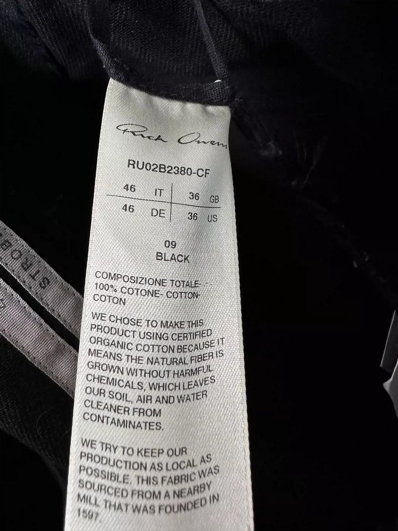 Rick Owens Rick Owens Drawstring Long Pants New Arrival-yf Size US 44 / EU 60 - 4 Thumbnail