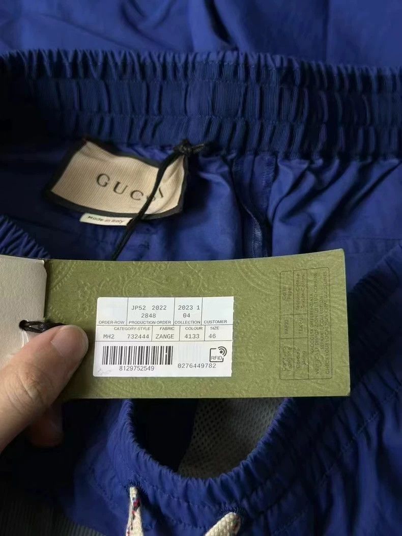 Gucci Gucci Double G Blue Shorts-yf Size US 44 / EU 60 - 3 Thumbnail
