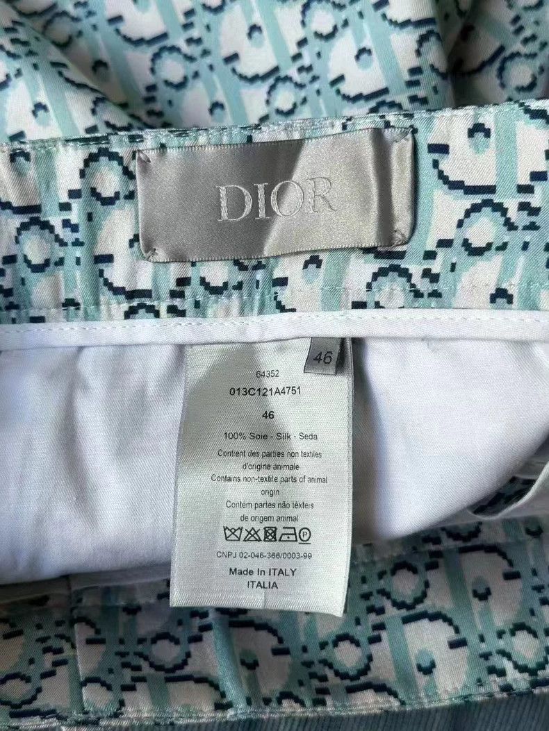Dior Dior Full Print Silk Shorts-yf Size US 44 / EU 60 - 3 Thumbnail