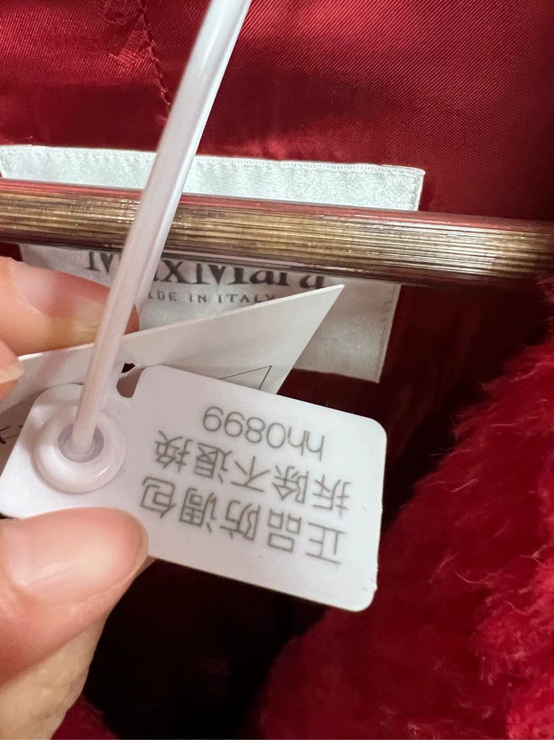 Max Mara MaxMara Red Cashmere Teddy Coat-yf Size US S / EU 44-46 / 1 - 6 Thumbnail