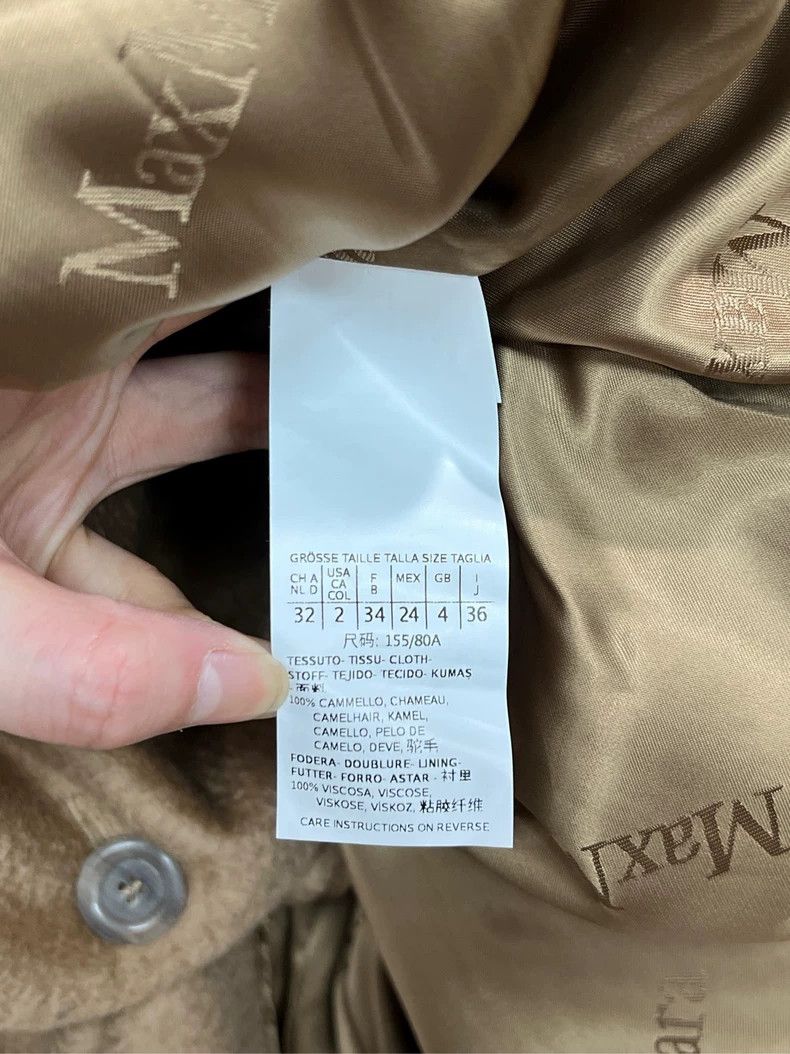 Max Mara MaxMara Manuela Camel Belted Coat-yf Size US S / EU 44-46 / 1 - 3 Thumbnail