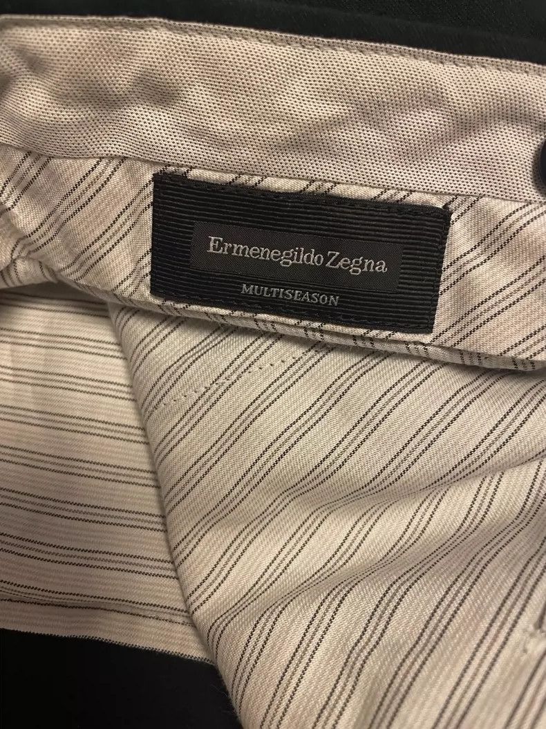 Ermenegildo Zegna Ermenegildo Zegna Wool Casual Trousers-yf Size US 44 / EU 60 - 3 Thumbnail
