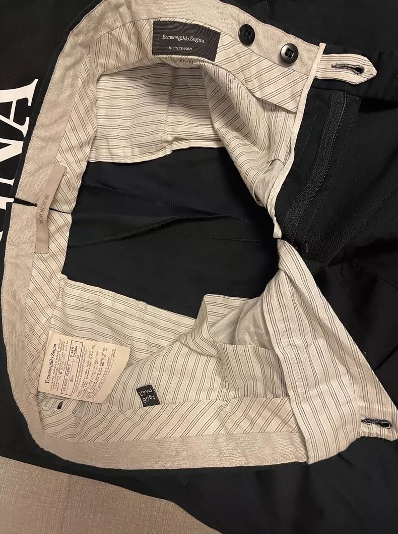 Ermenegildo Zegna Ermenegildo Zegna Wool Casual Trousers-yf Size US 44 / EU 60 - 4 Thumbnail