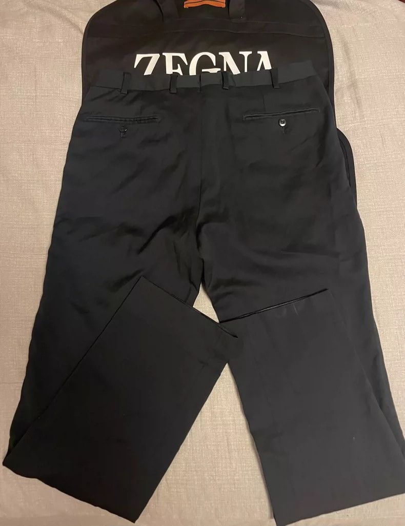 Ermenegildo Zegna Ermenegildo Zegna Wool Casual Trousers-yf Size US 44 / EU 60 - 2 Thumbnail