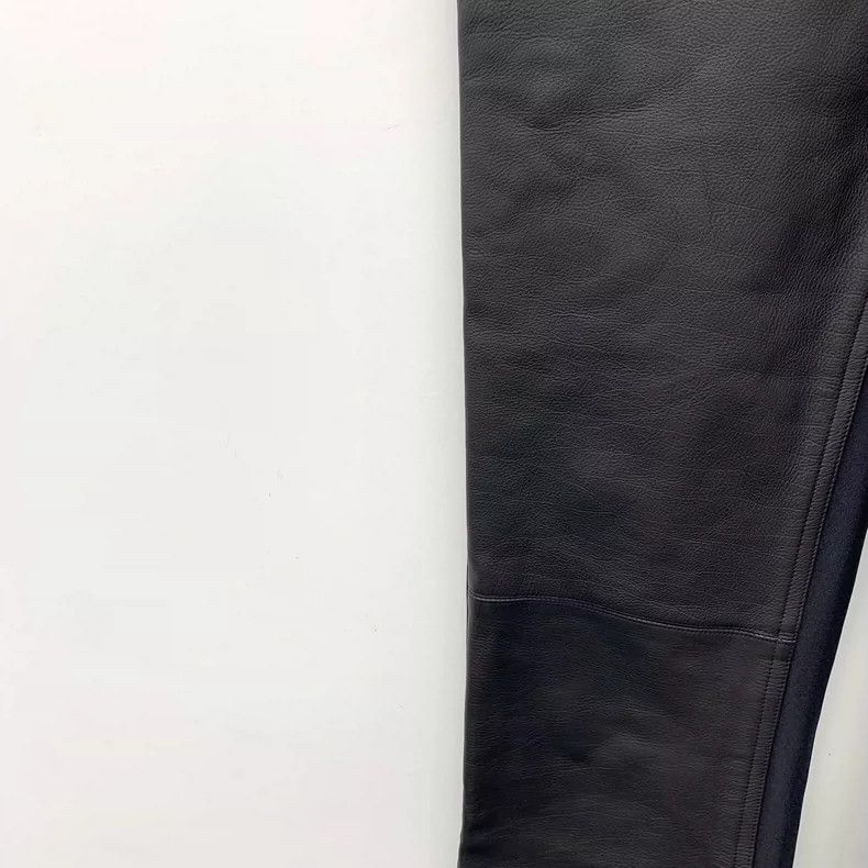Alexander Wang Alexander Wang Black Leather Casual Pants-yf Size US 26 / EU 42 - 4 Thumbnail