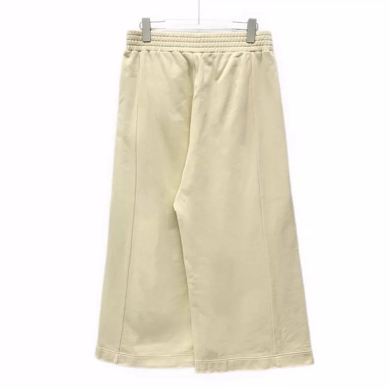 Celine Beige Cotton Casual Wide Leg Pants-yf Size US 32 / EU 48 - 2 Thumbnail