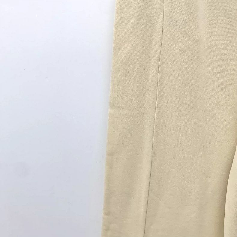 Celine Beige Cotton Casual Wide Leg Pants-yf Size US 32 / EU 48 - 4 Thumbnail