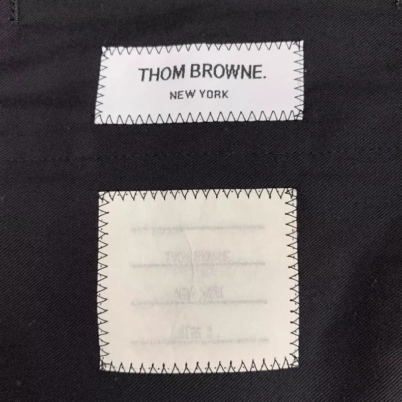 Thom Browne Thom Browne Color Block Wool Wide Leg Pants-yf Size US 26 / EU 42 - 6 Thumbnail