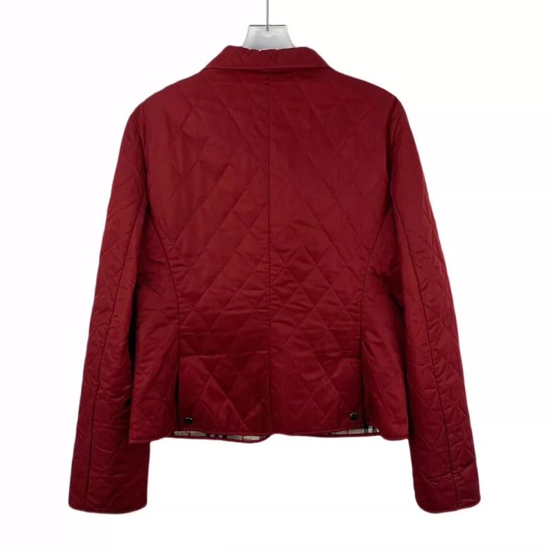 Burberry Burberry Red Diamond Quilted Long Sleeve Jacket-yf Size US M / EU 48-50 / 2 - 2 Thumbnail