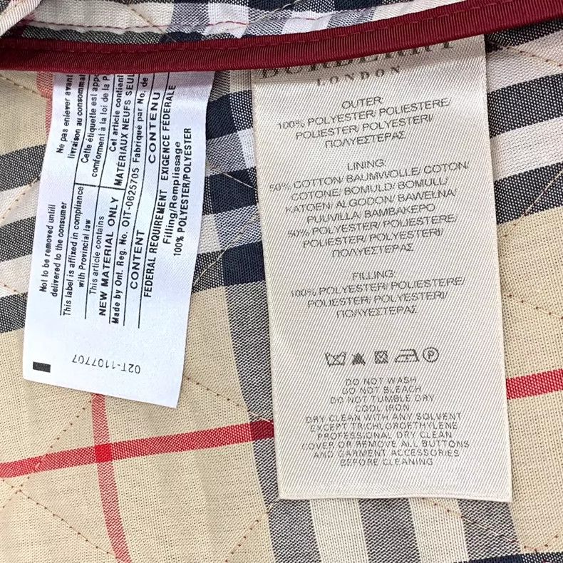 Burberry Burberry Red Diamond Quilted Long Sleeve Jacket-yf Size US M / EU 48-50 / 2 - 6 Thumbnail