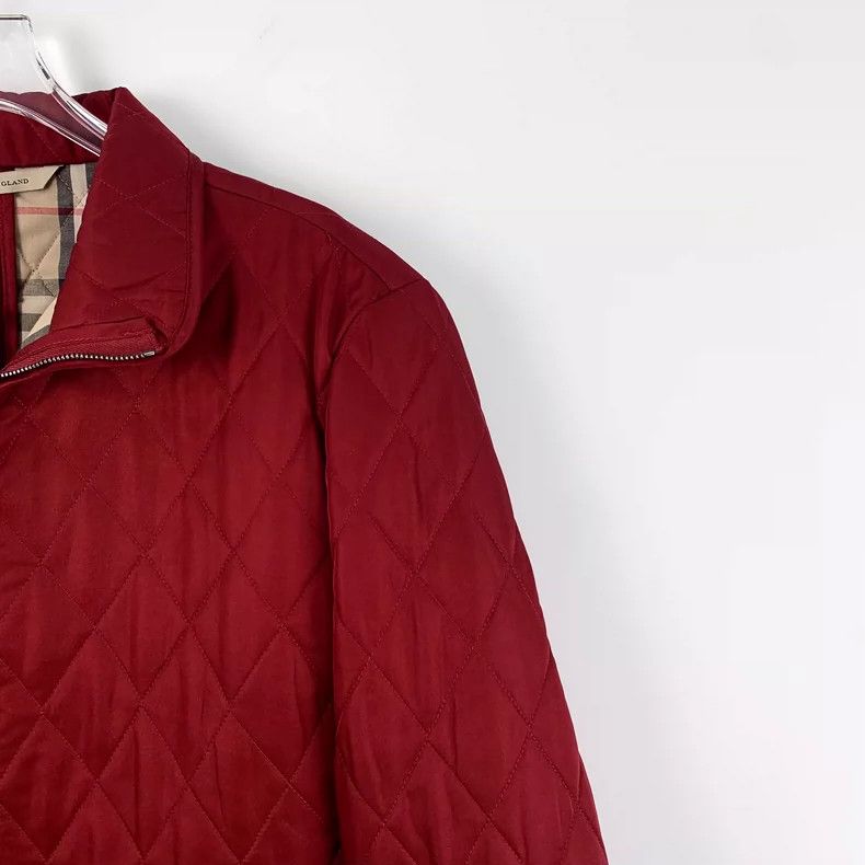 Burberry Burberry Red Diamond Quilted Long Sleeve Jacket-yf Size US M / EU 48-50 / 2 - 3 Thumbnail