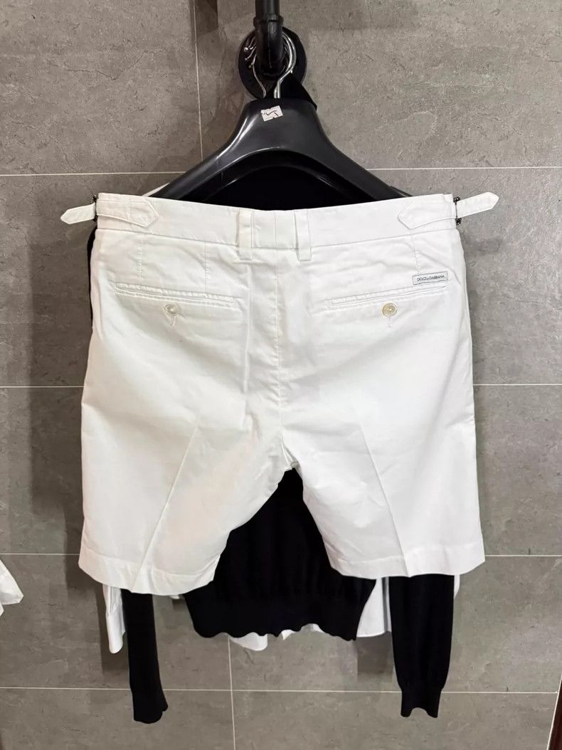Dolce & Gabbana Casual White Short Pants for Summer-yf Size US 44 / EU 60 - 4 Thumbnail