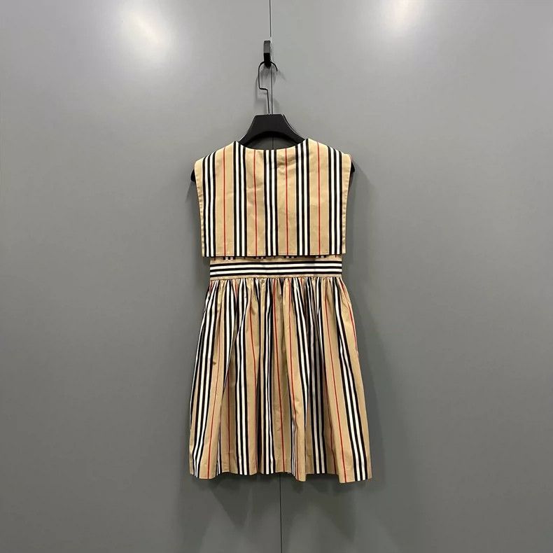 Burberry Burberry Striped Sleeveless Dress for Kids-yf Size 22" - 2 Thumbnail