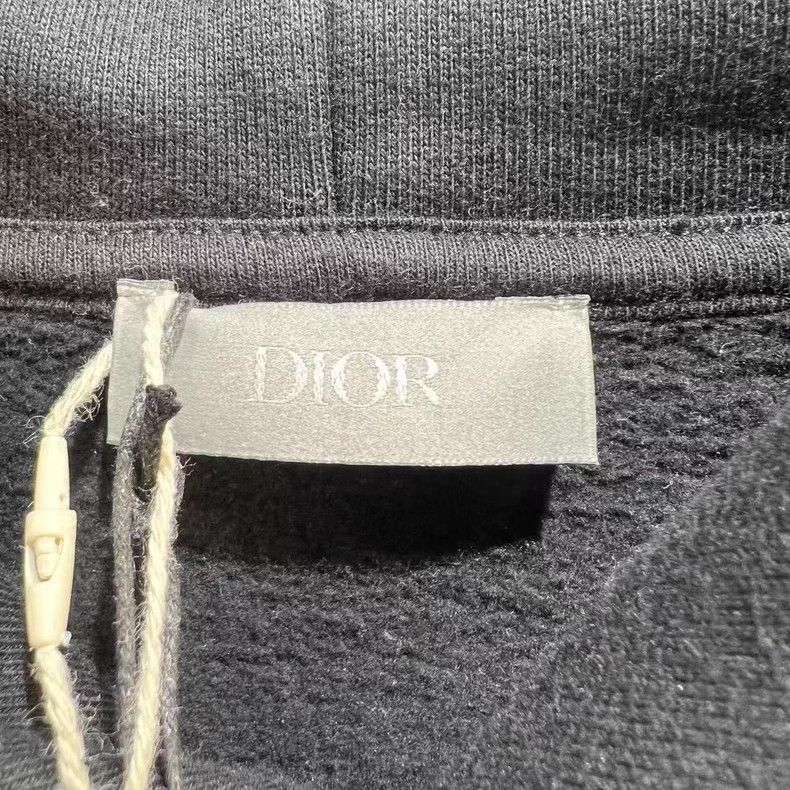 Dior Dior Long Sleeve Logo Hooded Sweatshirt-yf Size US XXL / EU 58 / 5 - 3 Thumbnail