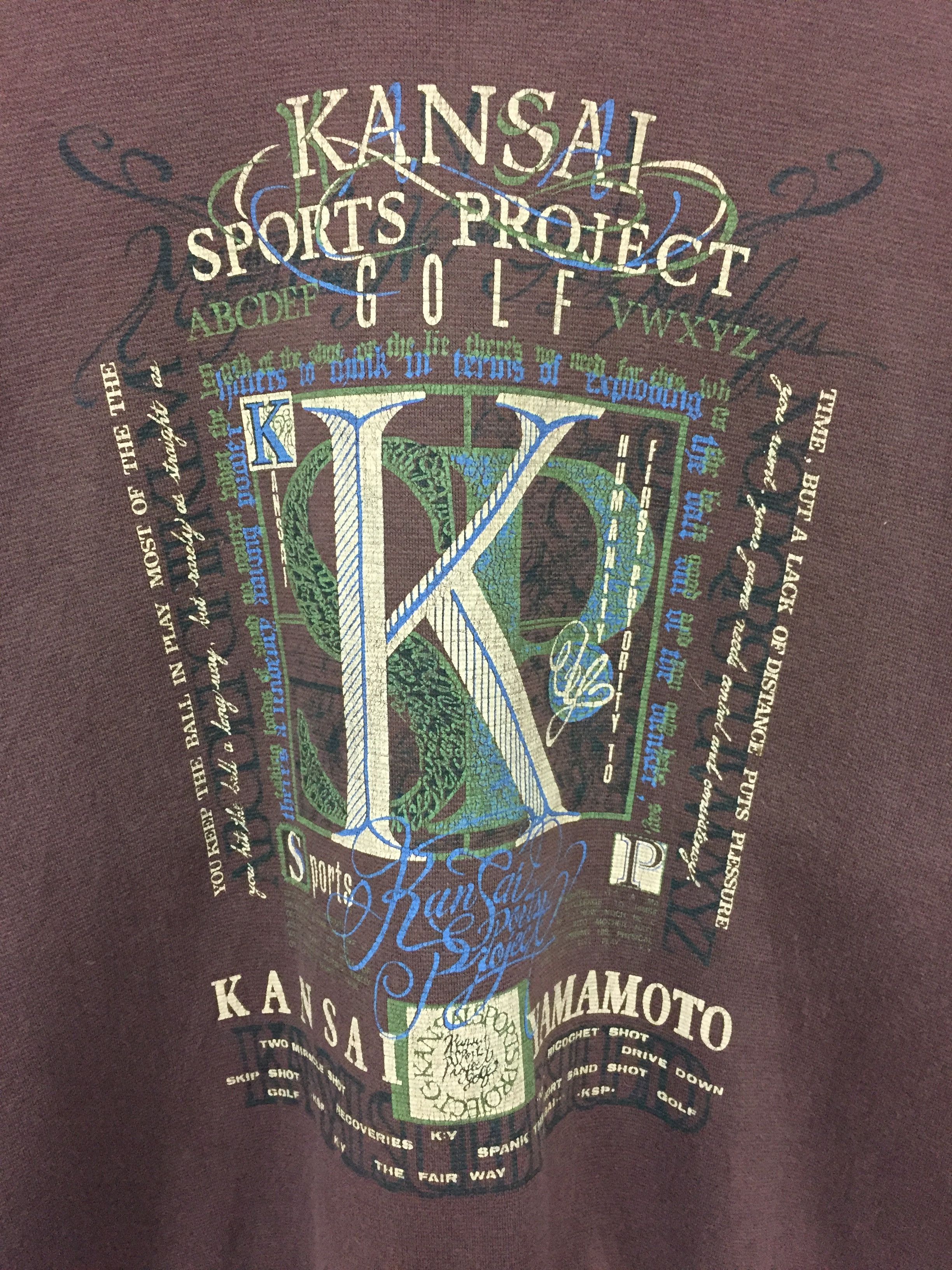Kansai Yamamoto 1980 KANSAI YAMAMOTO sport project limited sweatshirt Size US S / EU 44-46 / 1 - 4 Thumbnail