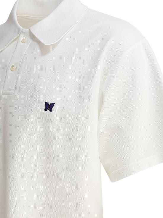 Needles NEEDLES Men T-Shirts QV352 A WHITE White Size US L / EU 52-54 / 3 - 4 Thumbnail