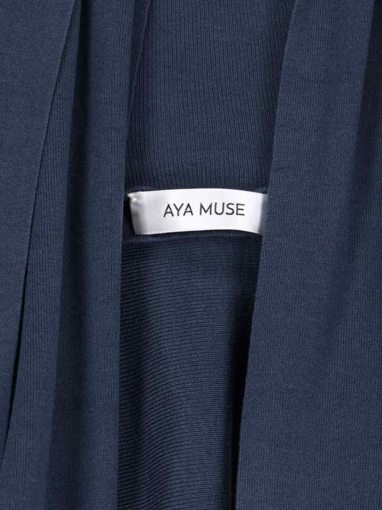 AYA MUSE AYA MUSE Women Mid Skirts AMSS2524 NAVY Blue Size S / US 4 / IT 40 - 3 Thumbnail
