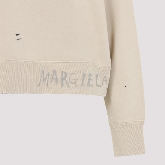 Maison Margiela MAISON MARGIELA Men Hoodies S50GU0237 M25019 112 Beige Size US S / EU 44-46 / 1 - 4 Thumbnail