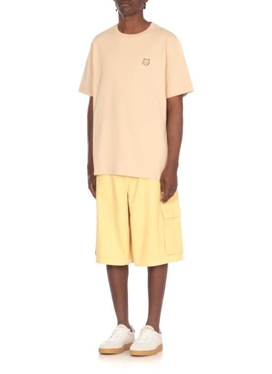Maison Kitsune MAISON KITSUNE Men T-Shirts MM00127 KJ0118P213 Beige Size US XL / EU 56 / 4 - 2 Thumbnail