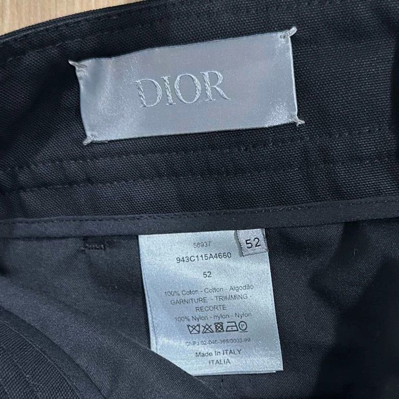 Dior Black Multi-Pocket Cargo Pants Dior-yf Size US 44 / EU 60 - 5 Thumbnail
