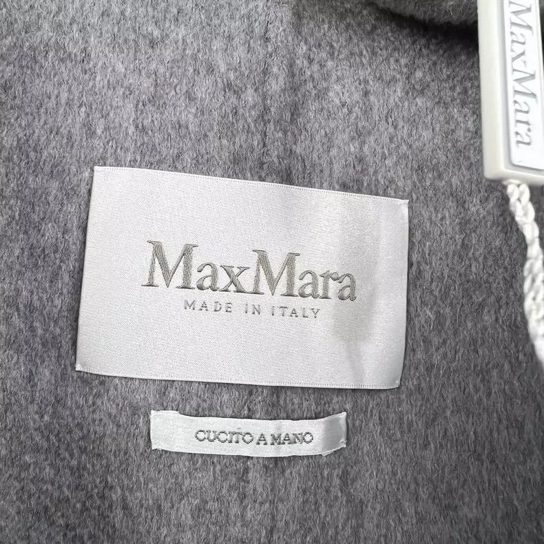 Max Mara Maxmara Ludmilla Gray Cashmere Coat-yf Size US M / EU 48-50 / 2 - 5 Thumbnail