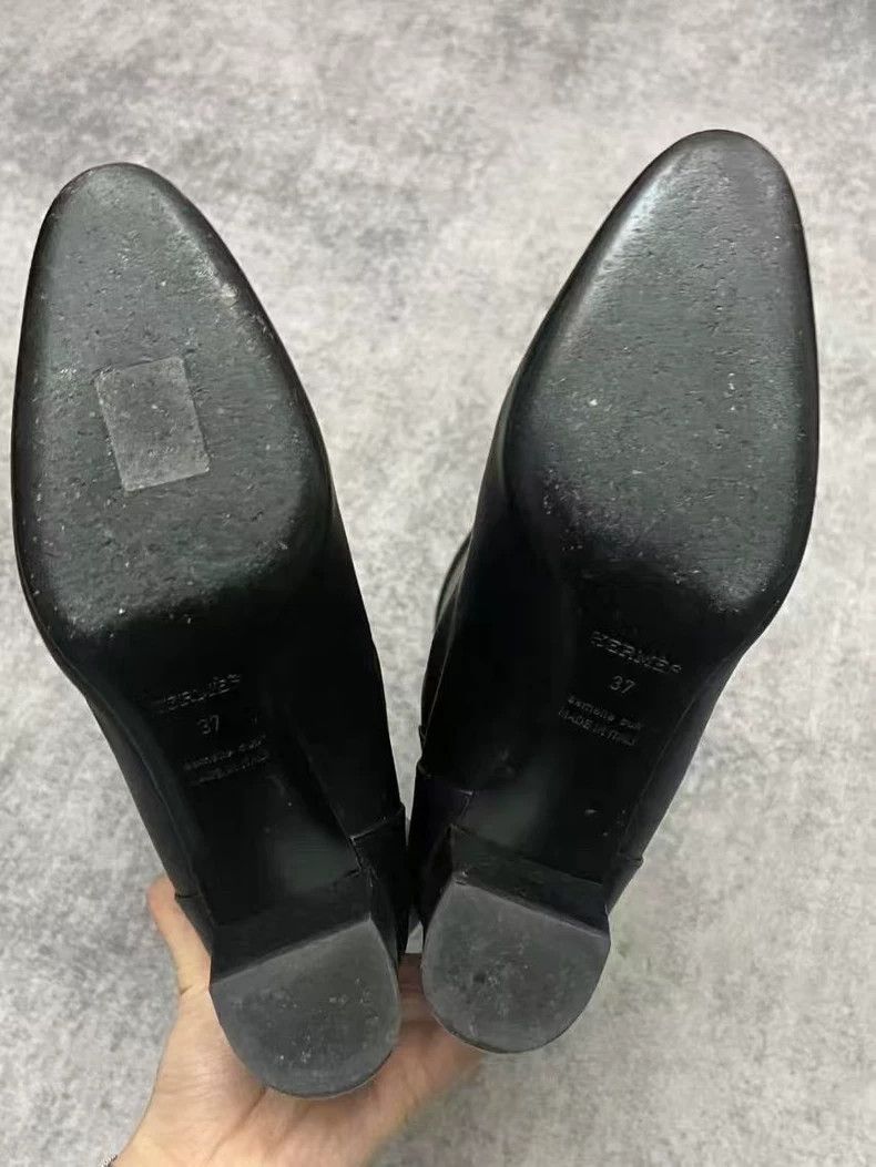Hermes Hermes Kelly High Heeled Knee Boots-yf Size US 7 / EU 40 - 9 Thumbnail
